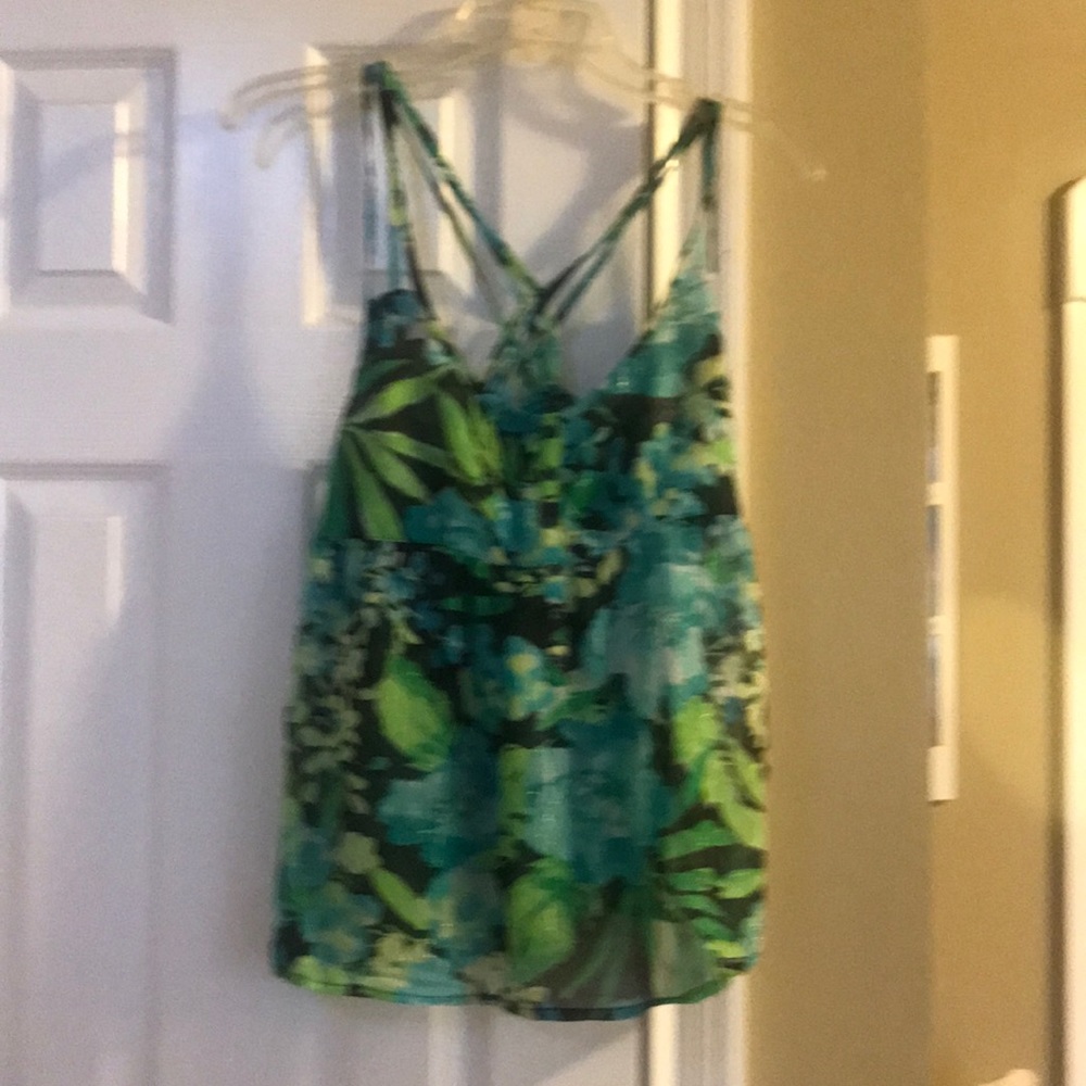 Floral tank top